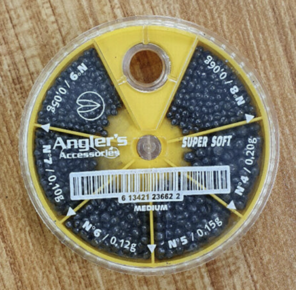 Anglers Accessories Split Shot 6 size
